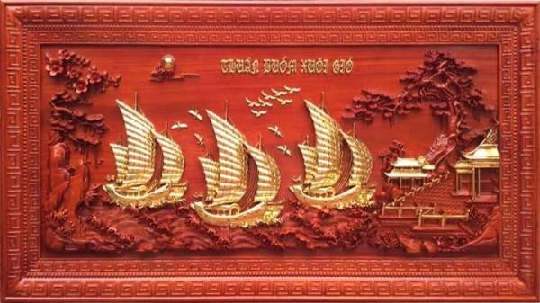 TRANH GỖ DÁT VÀNG - DÒNG TRANH PHONG THỦY CAO CẤP