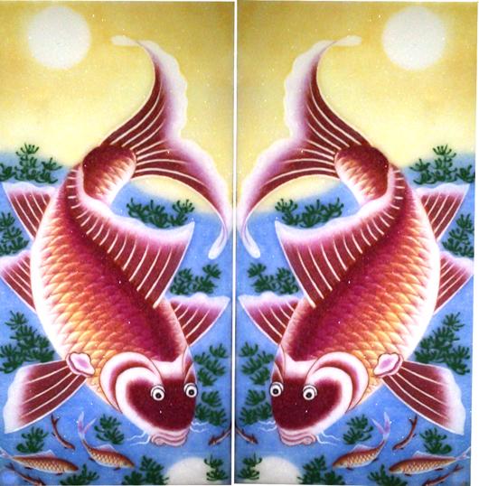 Tranh lý ngư vọng nguyệt có ý nghĩa sâu sắc