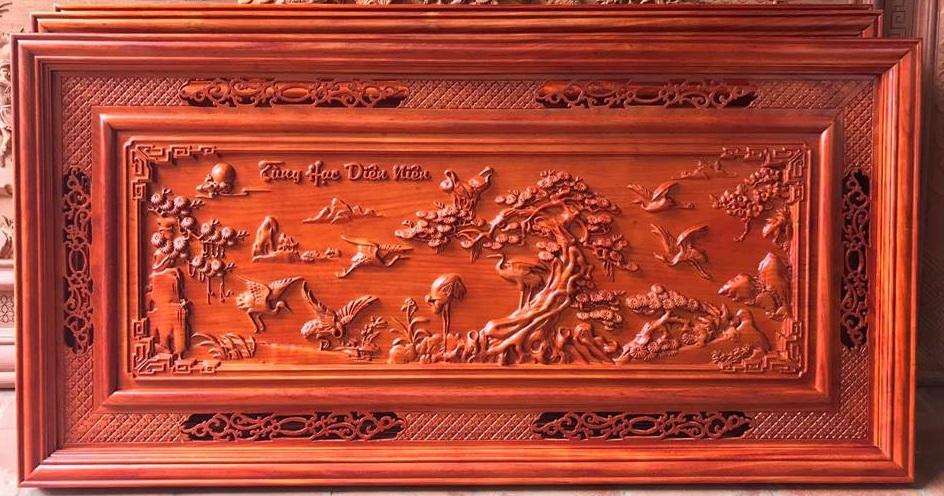 Mọi sự kết hợp họa tiết đều làm tăng thêm vẻ hoàn mĩ cho bức tranh