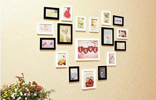  Sắp xếp khung ảnh treo tường theo phong cách cân đối